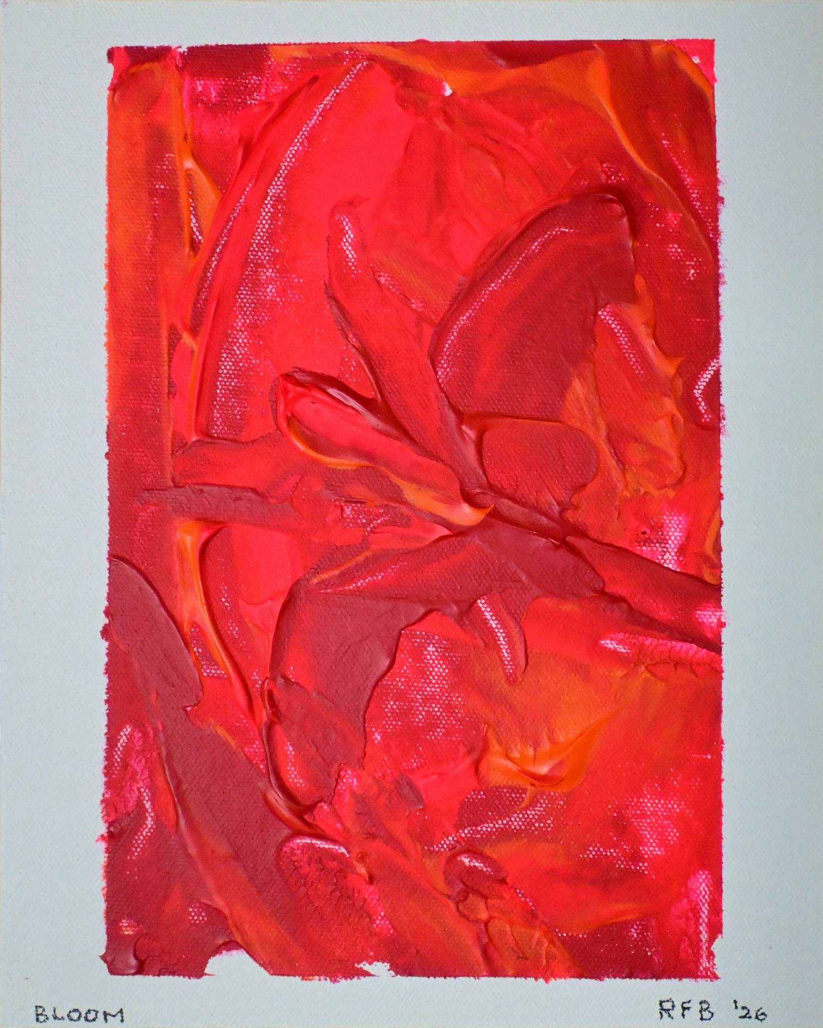 Bloom, an original painting by Ruskin Felix, 2026