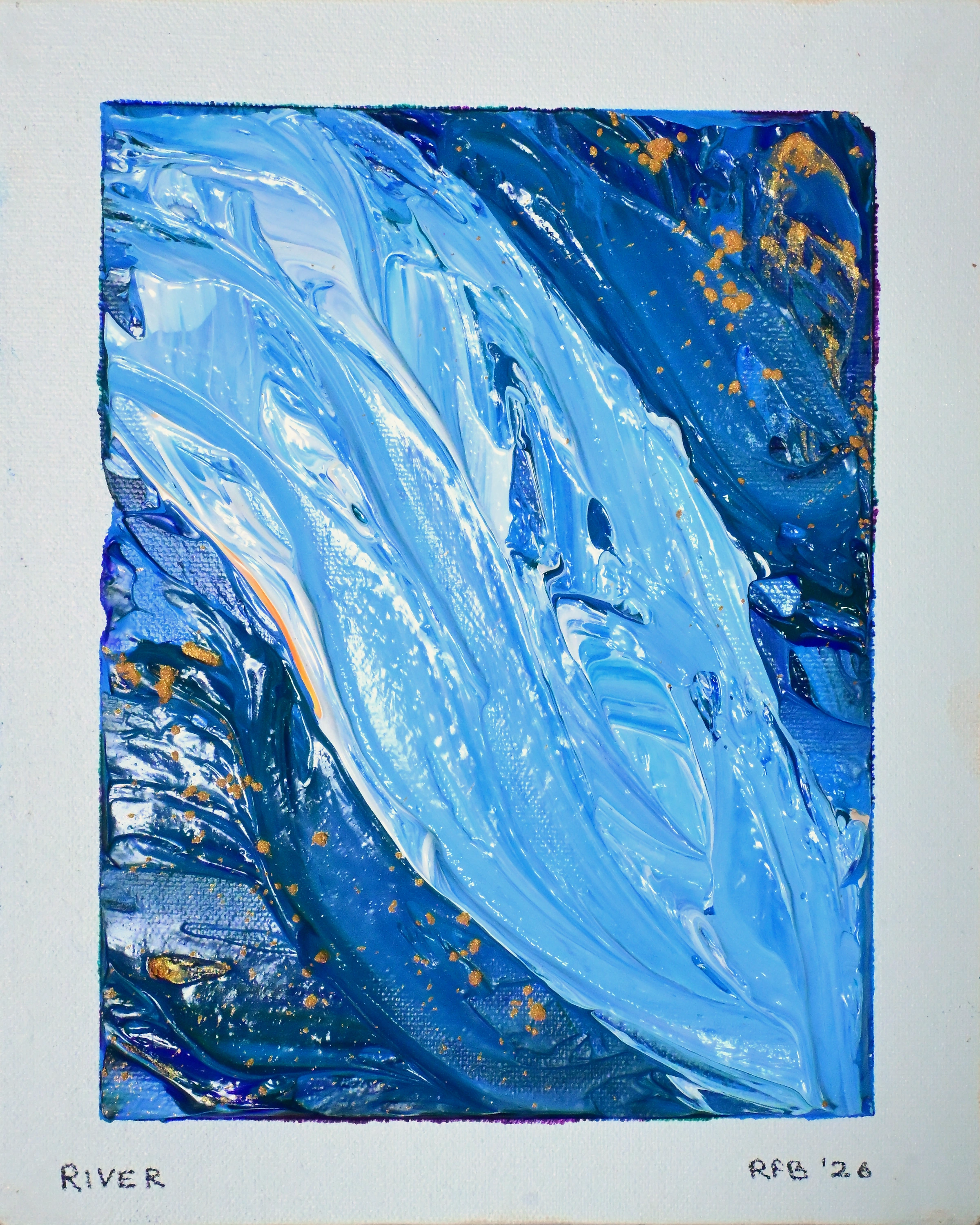River, 2026, by Ruskin Felix