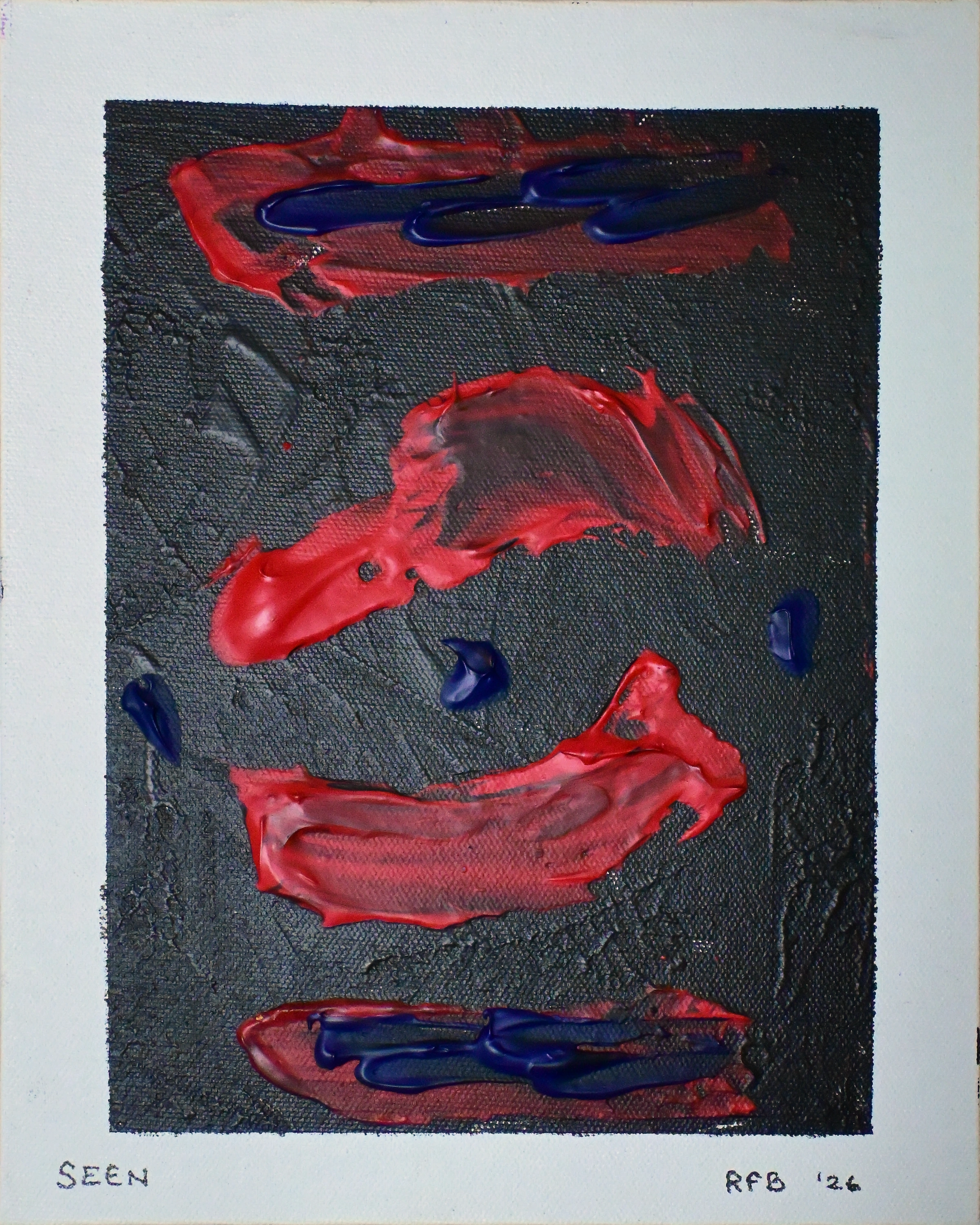 Seen, 2026, by Ruskin Felix